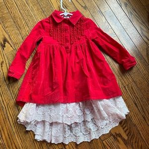 Chasing Fireflies size 4 dress (Christmas!)